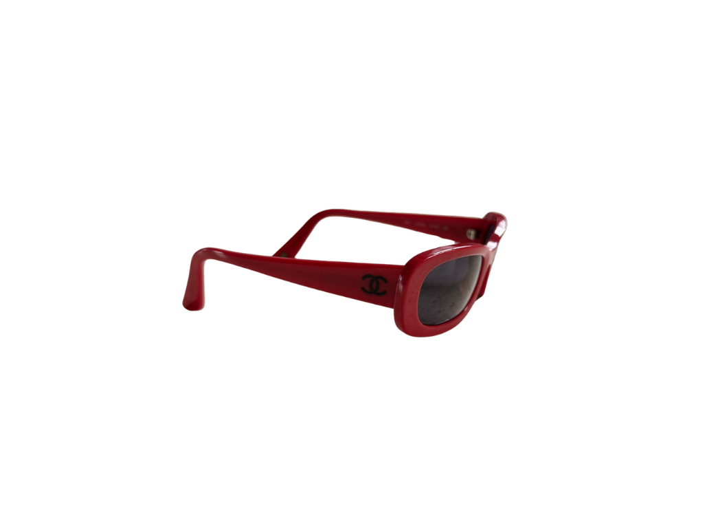Chanel Red CC Sunglasses