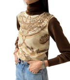 Hermes Silk Turtleneck Sweater