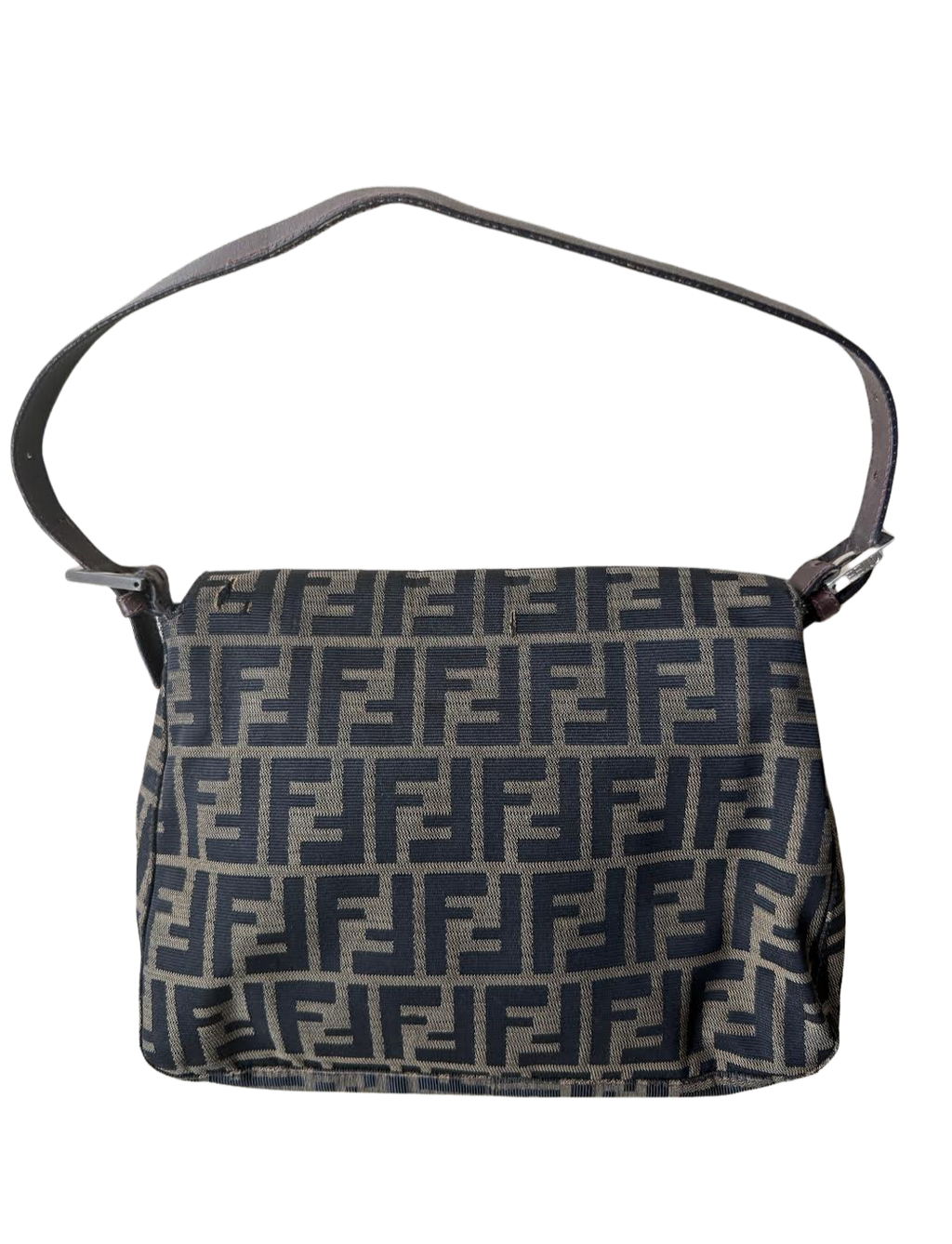 Vintage Fendi Zucca Mamma Baguette Bag