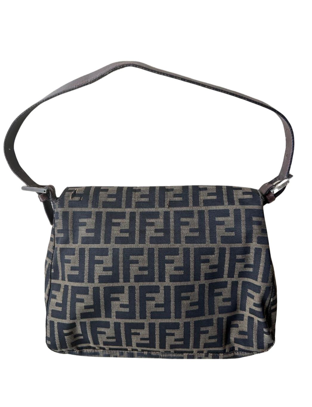 Vintage Fendi Zucca Mamma Baguette Bag