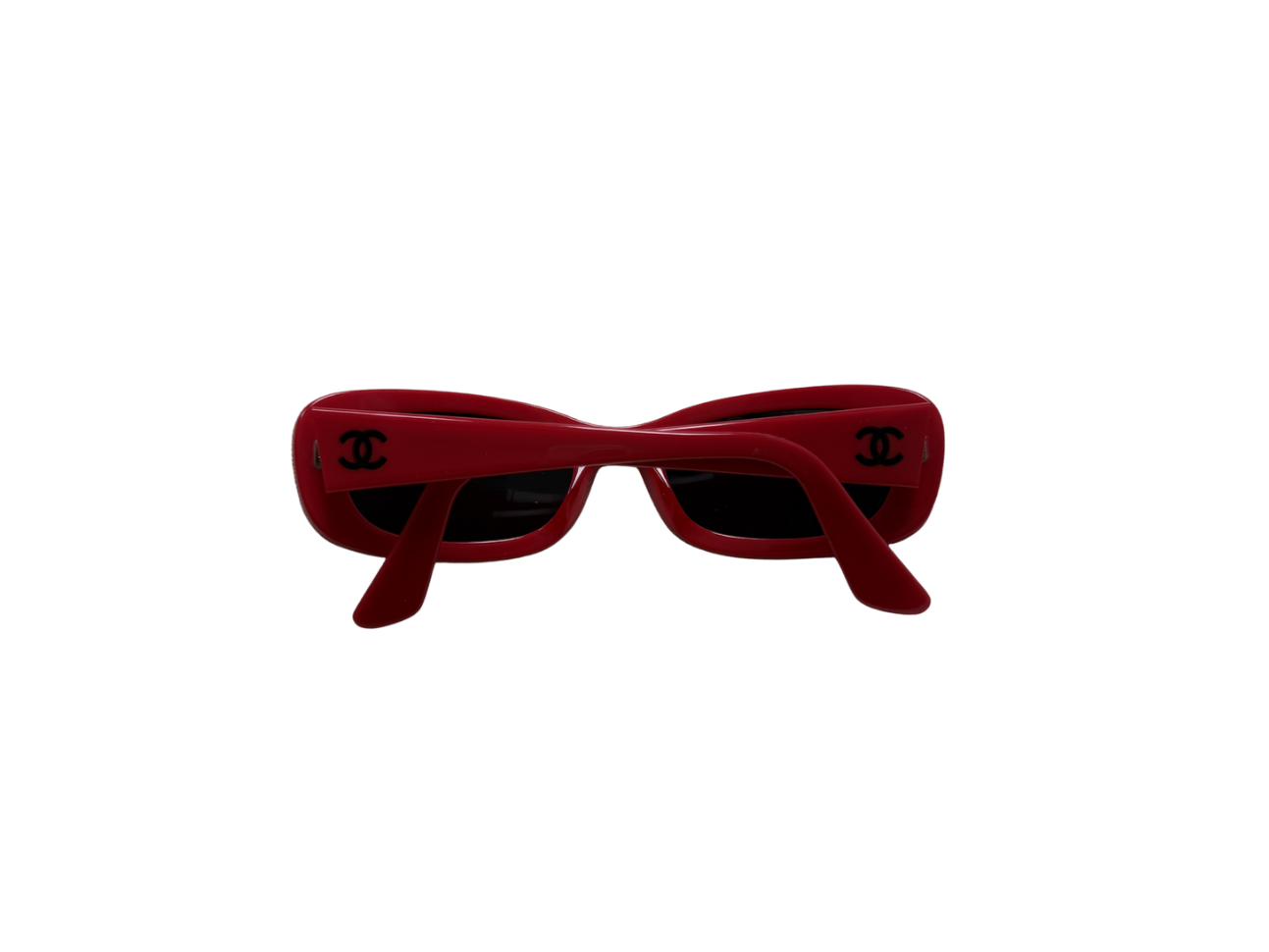 Chanel Red CC Sunglasses