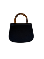 Gucci Bamboo Mini Satin Bamboo Bag