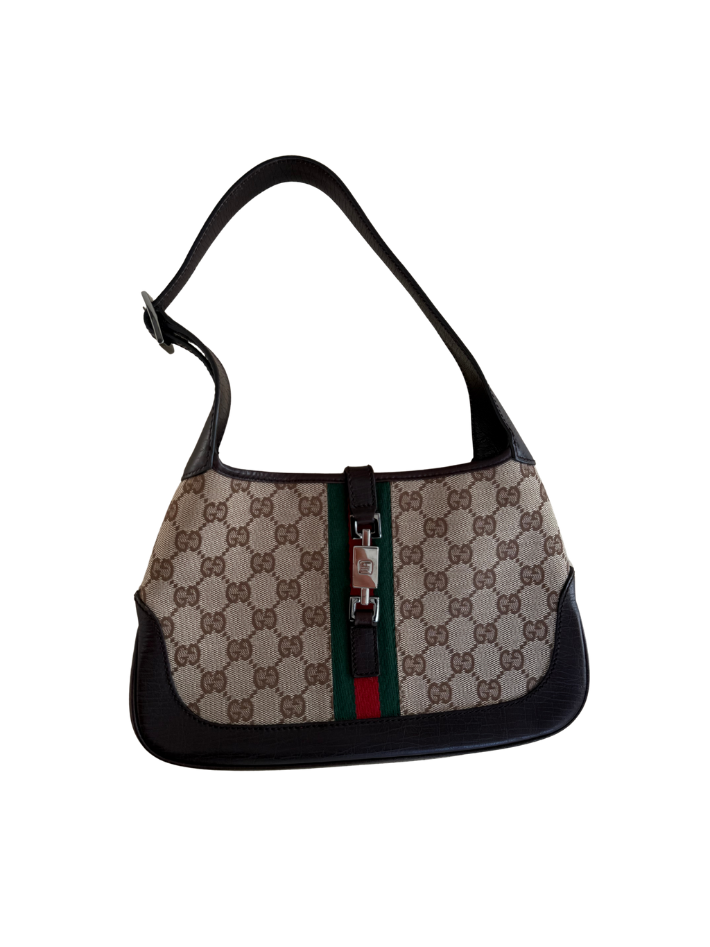 Gucci Classic GG Canvas Jackie Bag