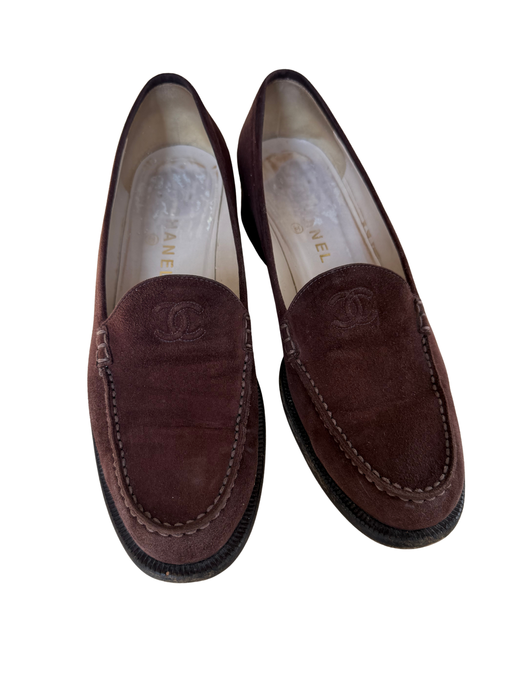 Chanel Suede Loafers 41