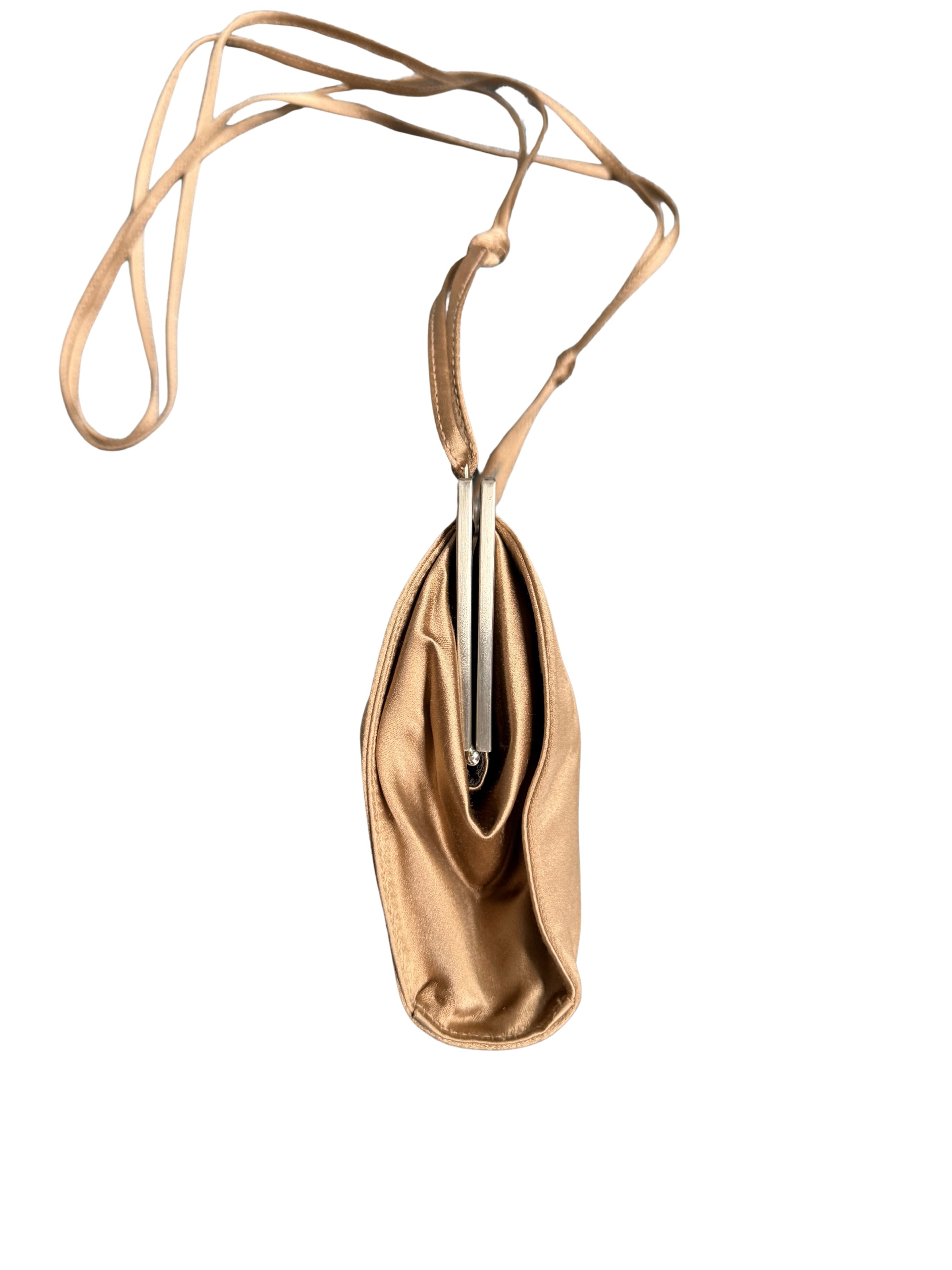 Prada Pink Satin Shoulder Bag