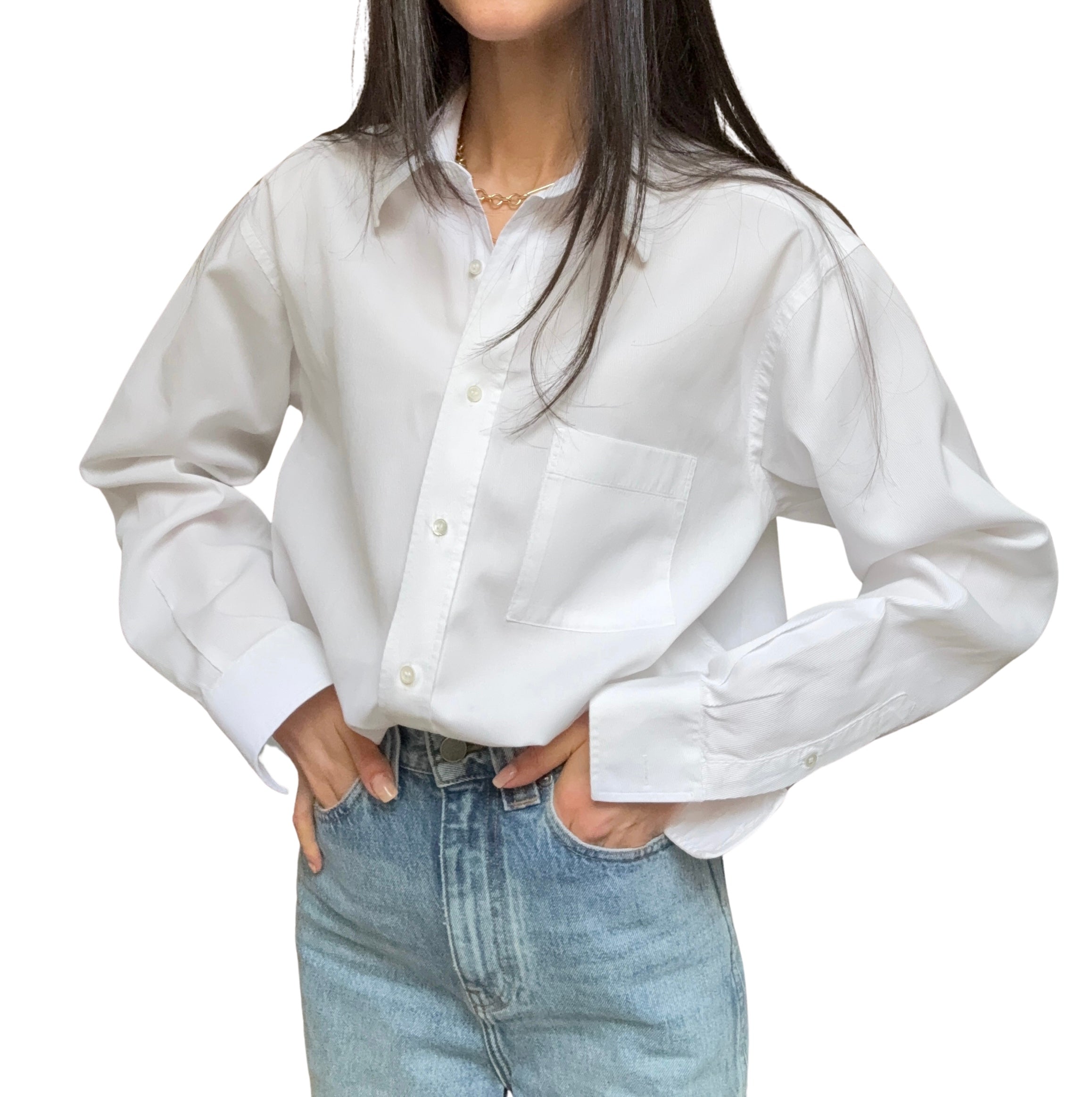 Christian Dior White Button Down