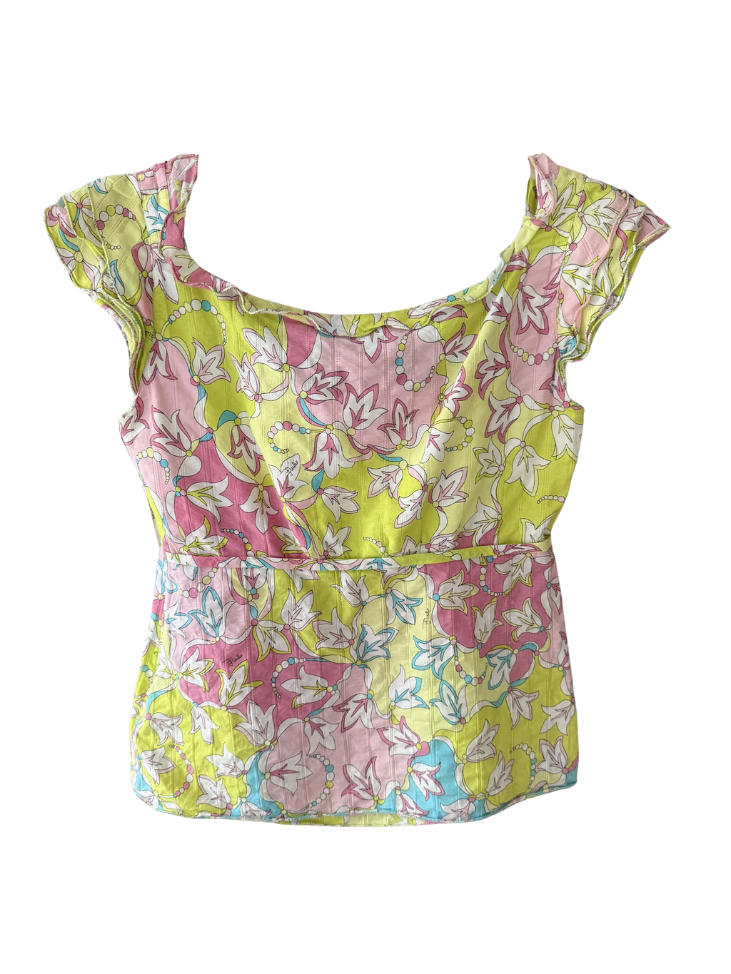 Emilio Pucci Floral Top