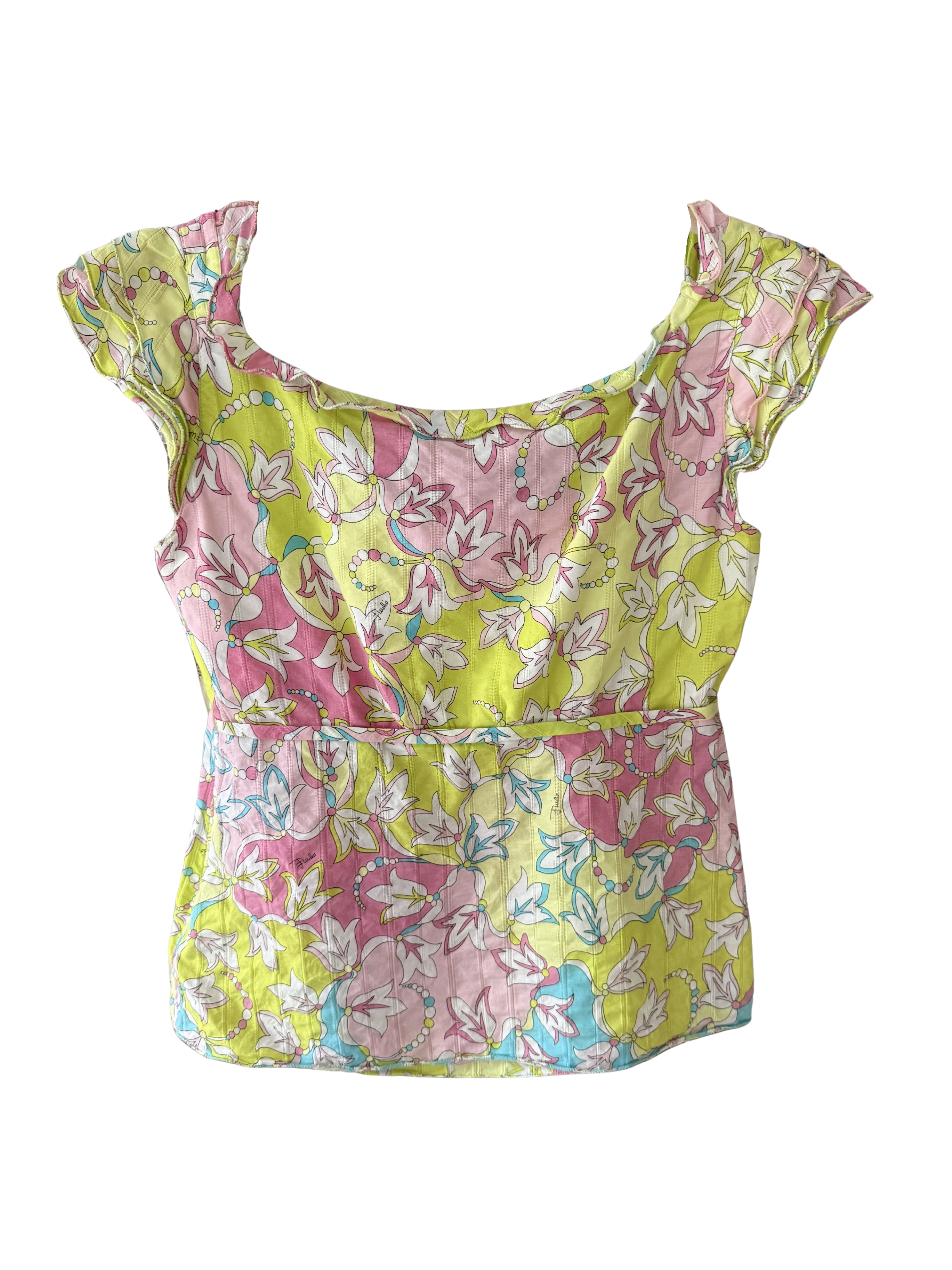 Emilio Pucci Floral Top