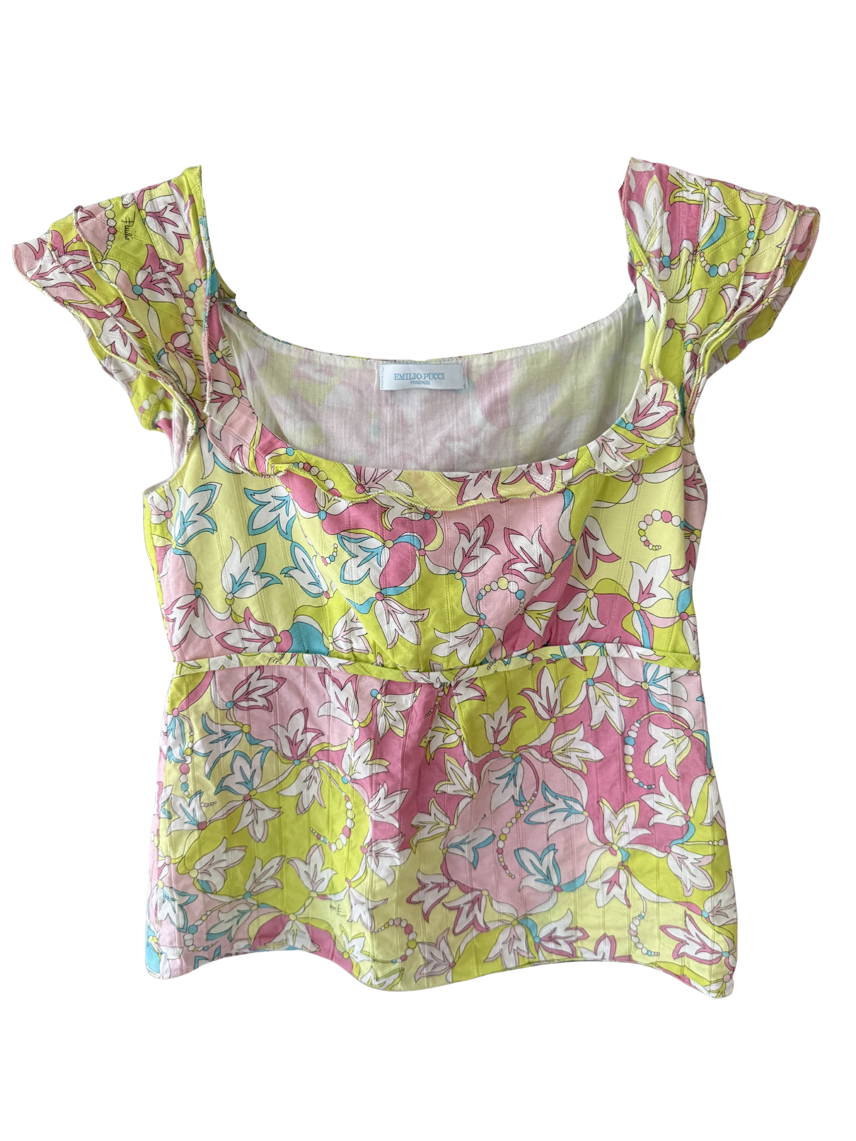 Emilio Pucci Floral Top