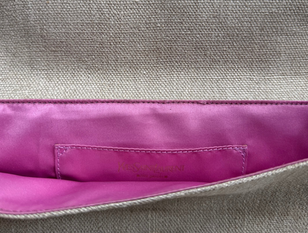 Yves Saint Laurent Rive Gauche Sac Love Clutch