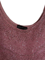 Halston 1970s Beaded Dress