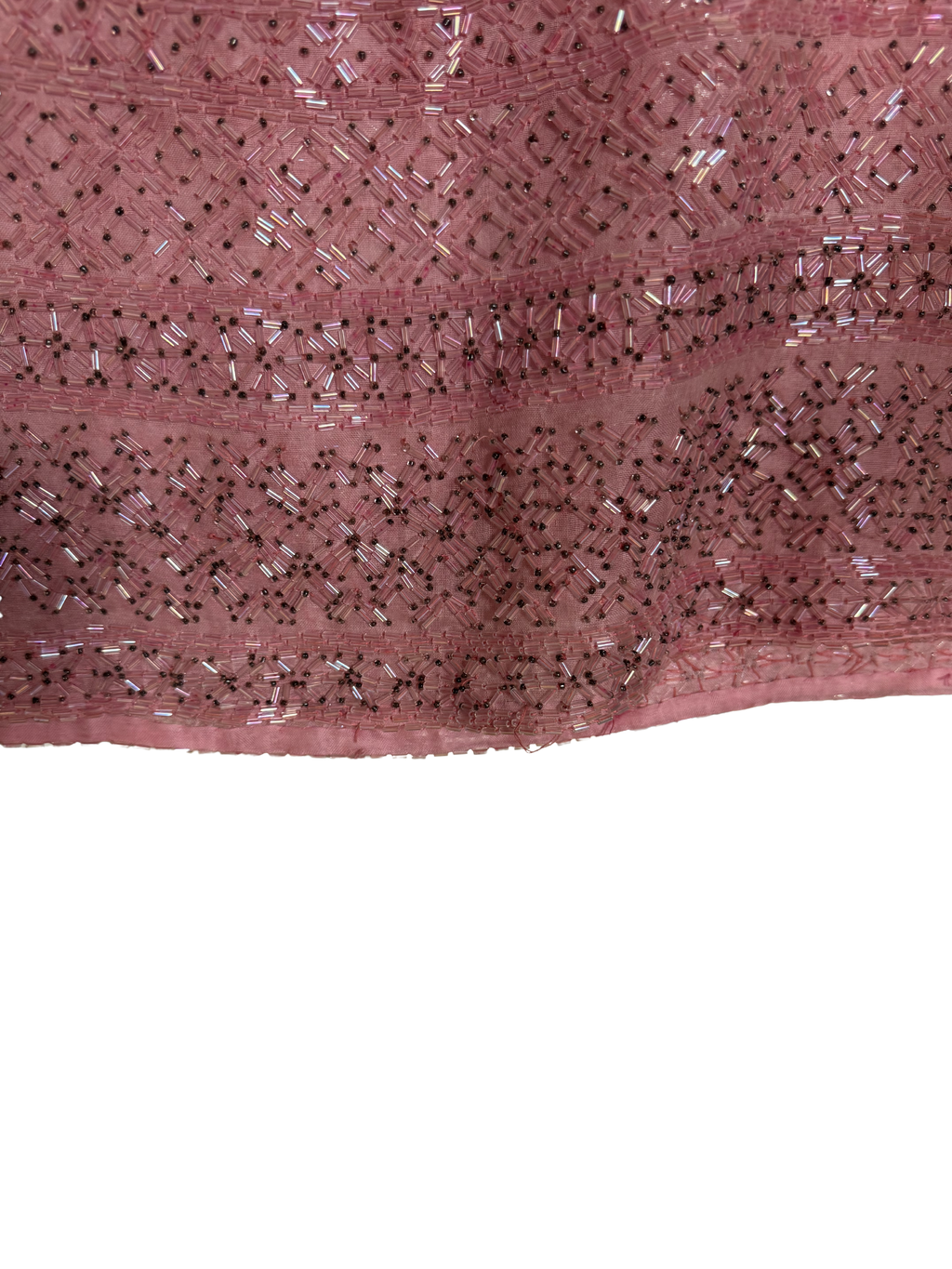 Halston 1970s Beaded Dress