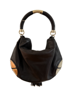 Gucci Indy Leather Hobo Bag