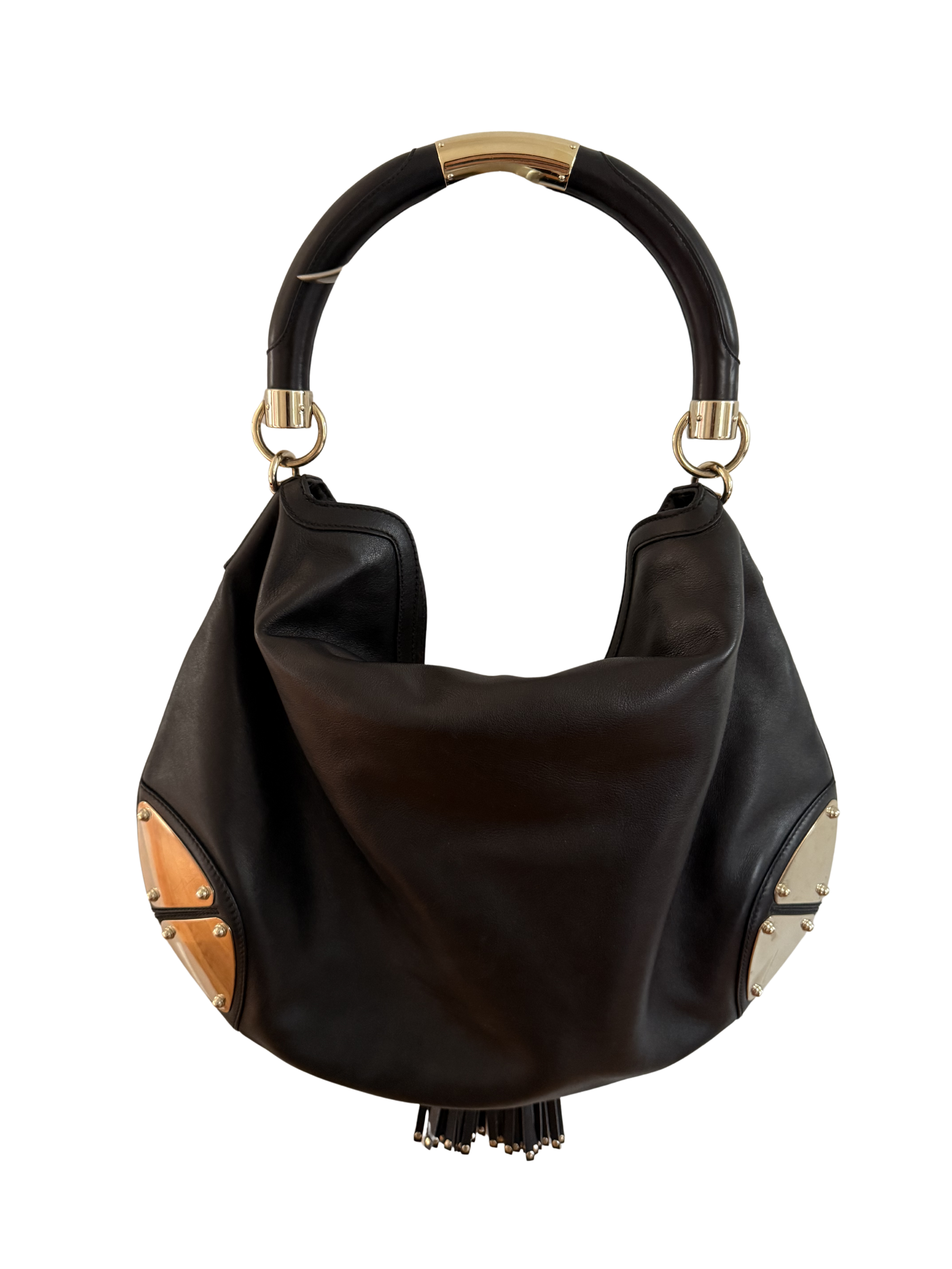 Gucci Indy Leather Hobo Bag
