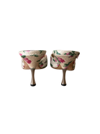 Manolo Blahnik Pink Floral Heels