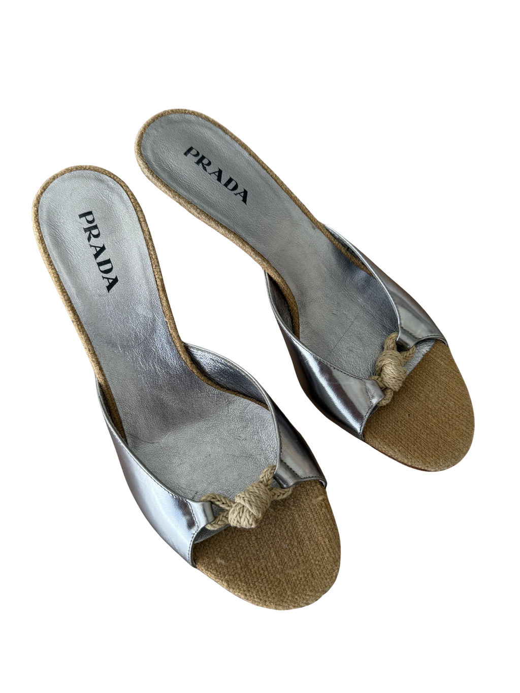 Prada Rope Kitten Heels