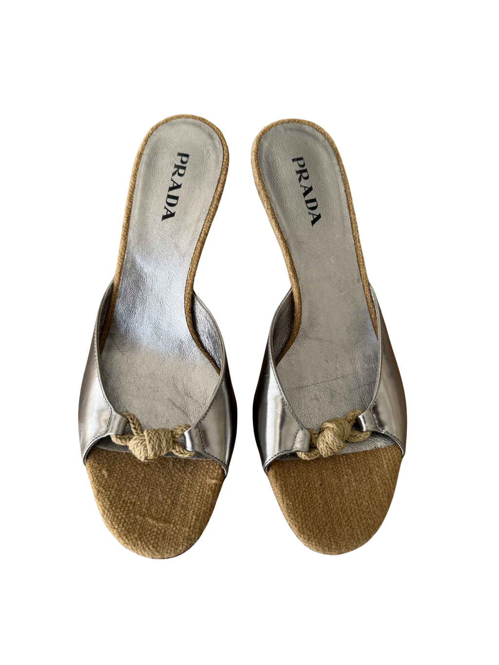 Prada Rope Kitten Heels