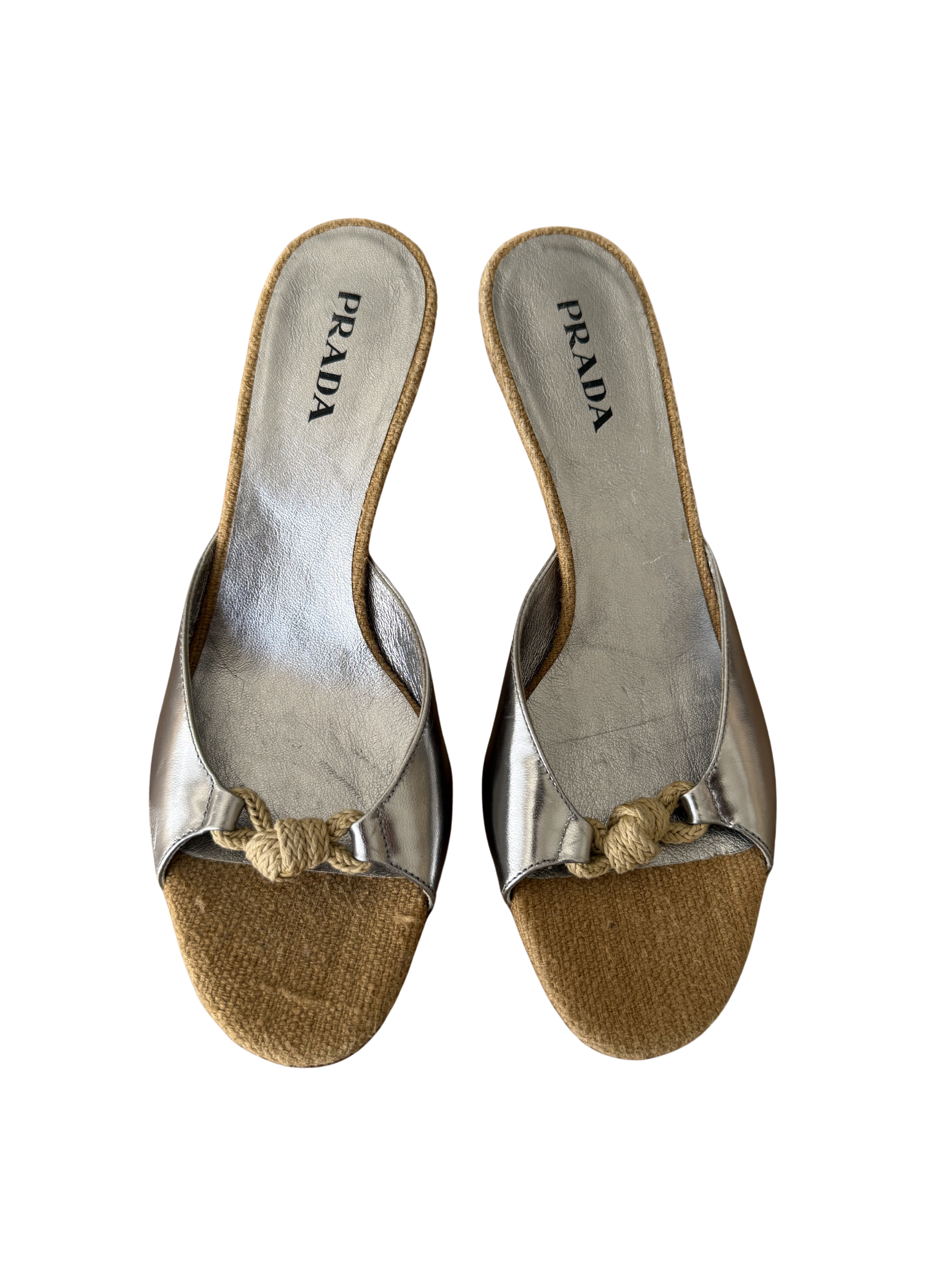 Prada Rope Kitten Heels
