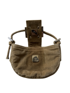 Fendi Corduroy Mini Croissant Bag