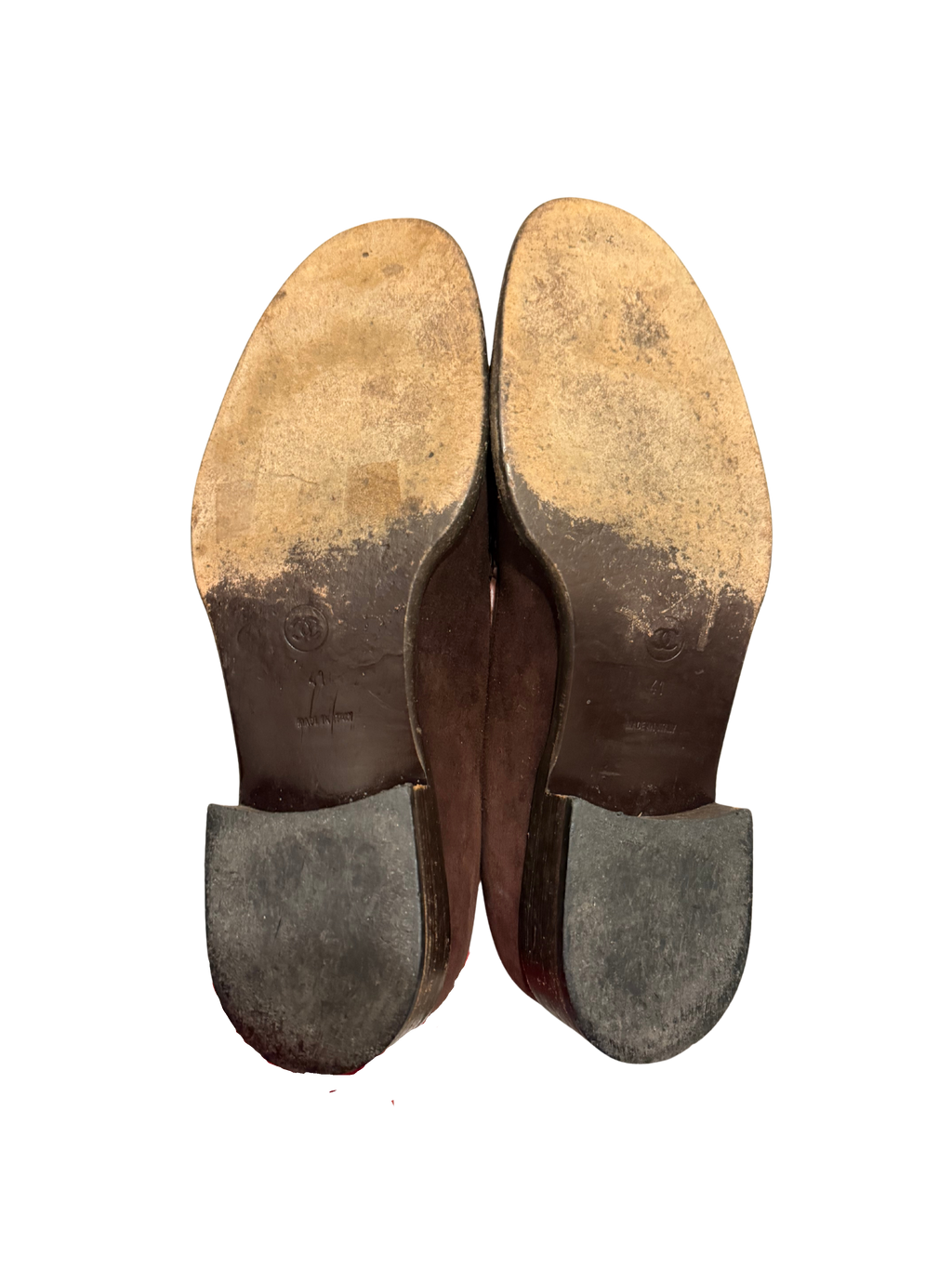 Chanel Suede Loafers 41