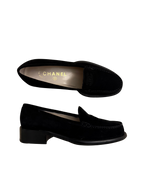 Chanel Suede Loafers 36