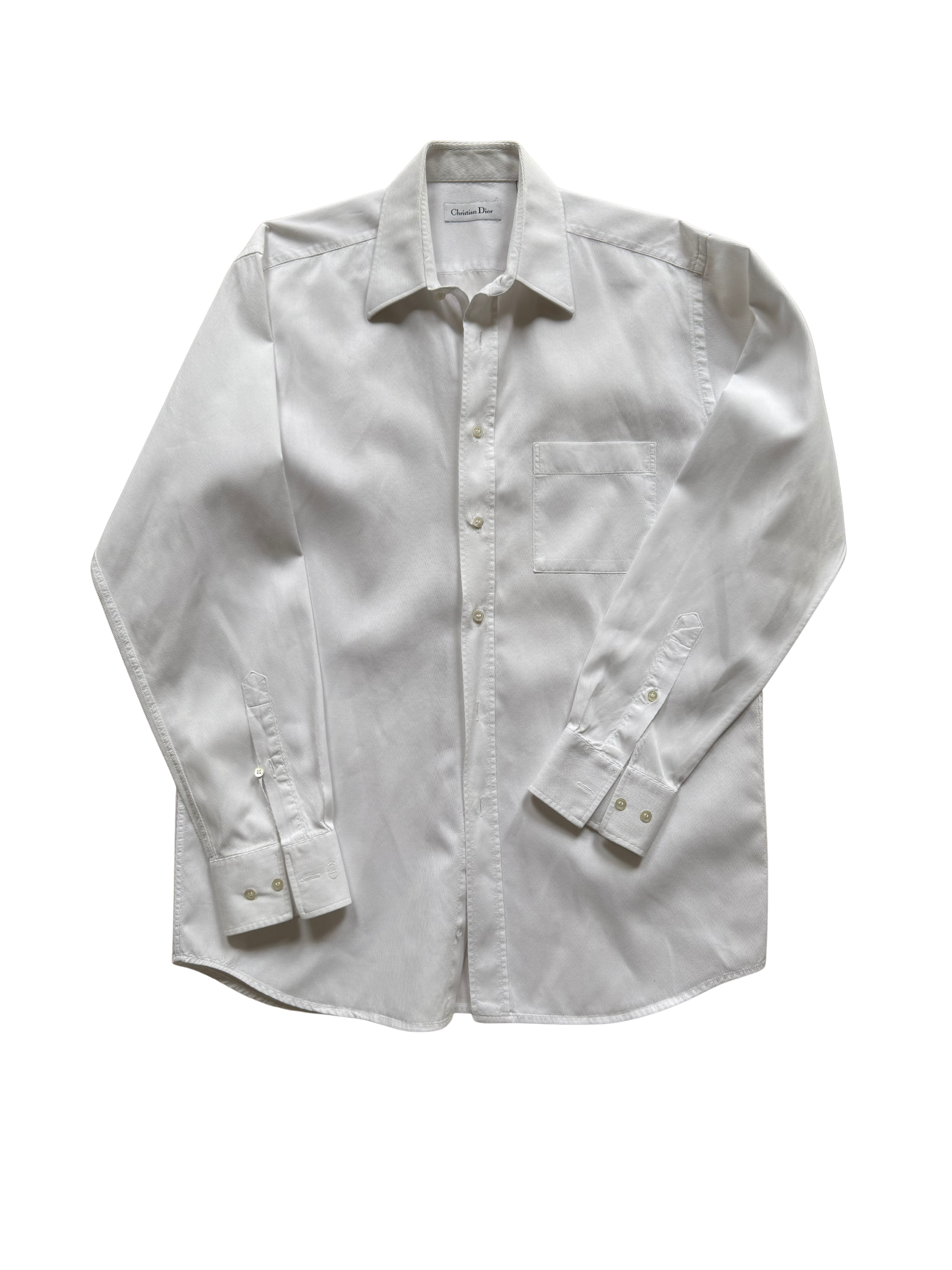 Christian Dior White Button Down