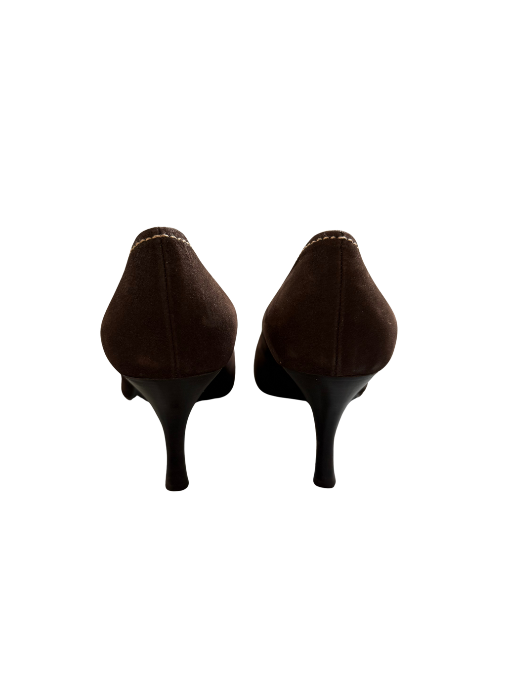 Prada Brown Suede Pumps (38)