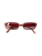 Chanel Pink Rhinestone Sunglasses