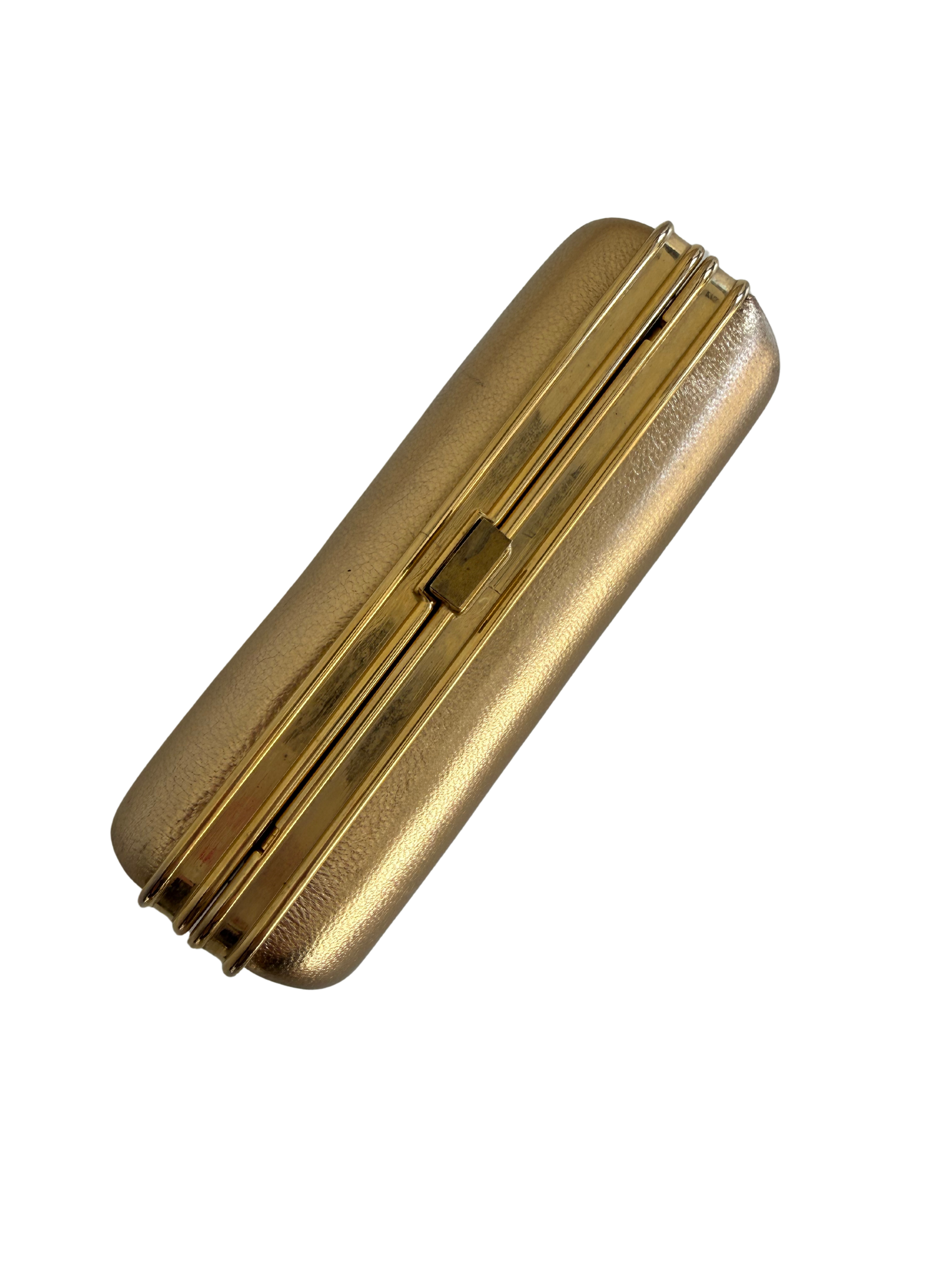 Vintage Judith Leiber Gold Clutch