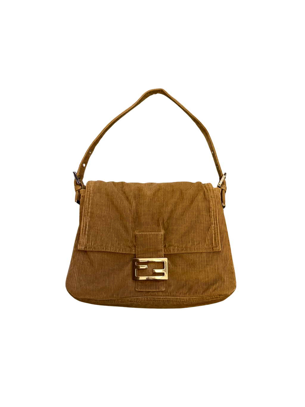 Fendi Corduroy Mamma Baguette Bag