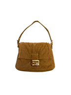 Fendi Corduroy Mamma Baguette Bag