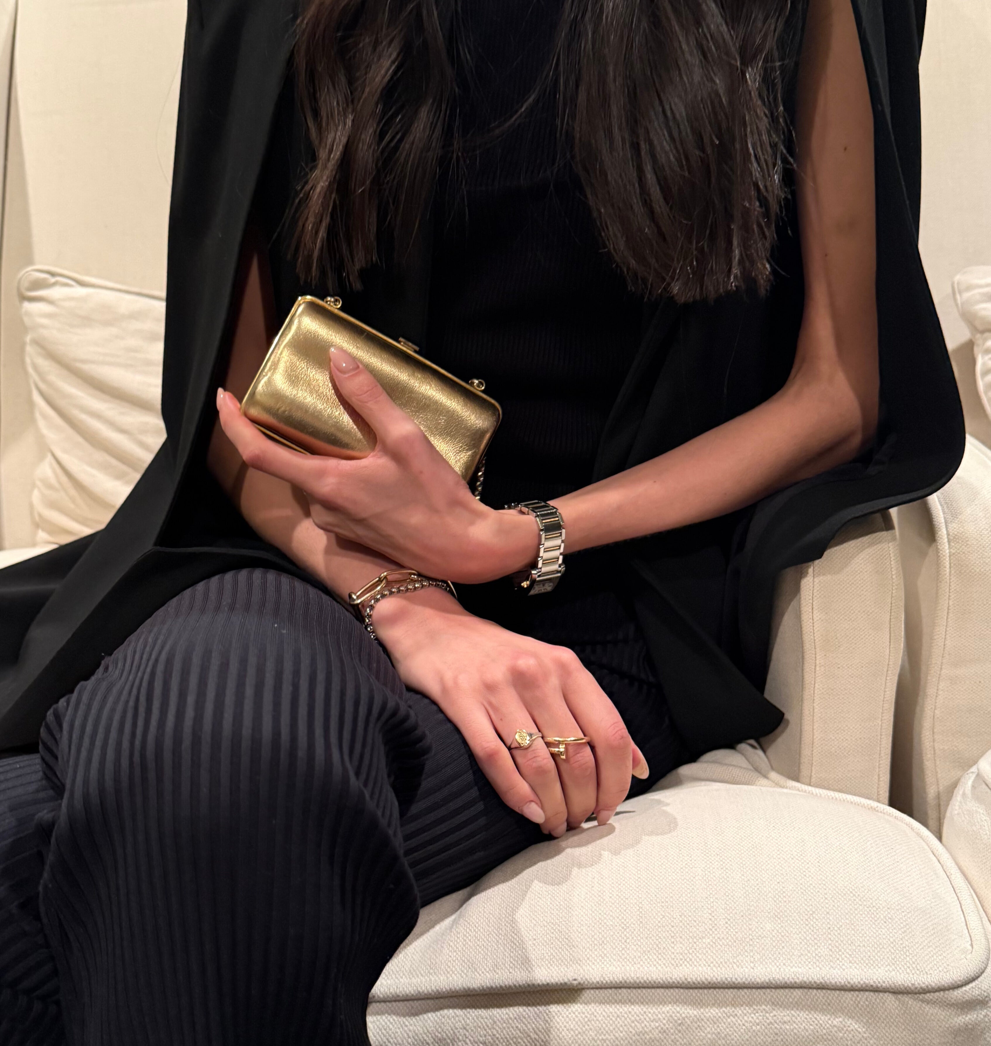 Vintage Judith Leiber Gold Clutch