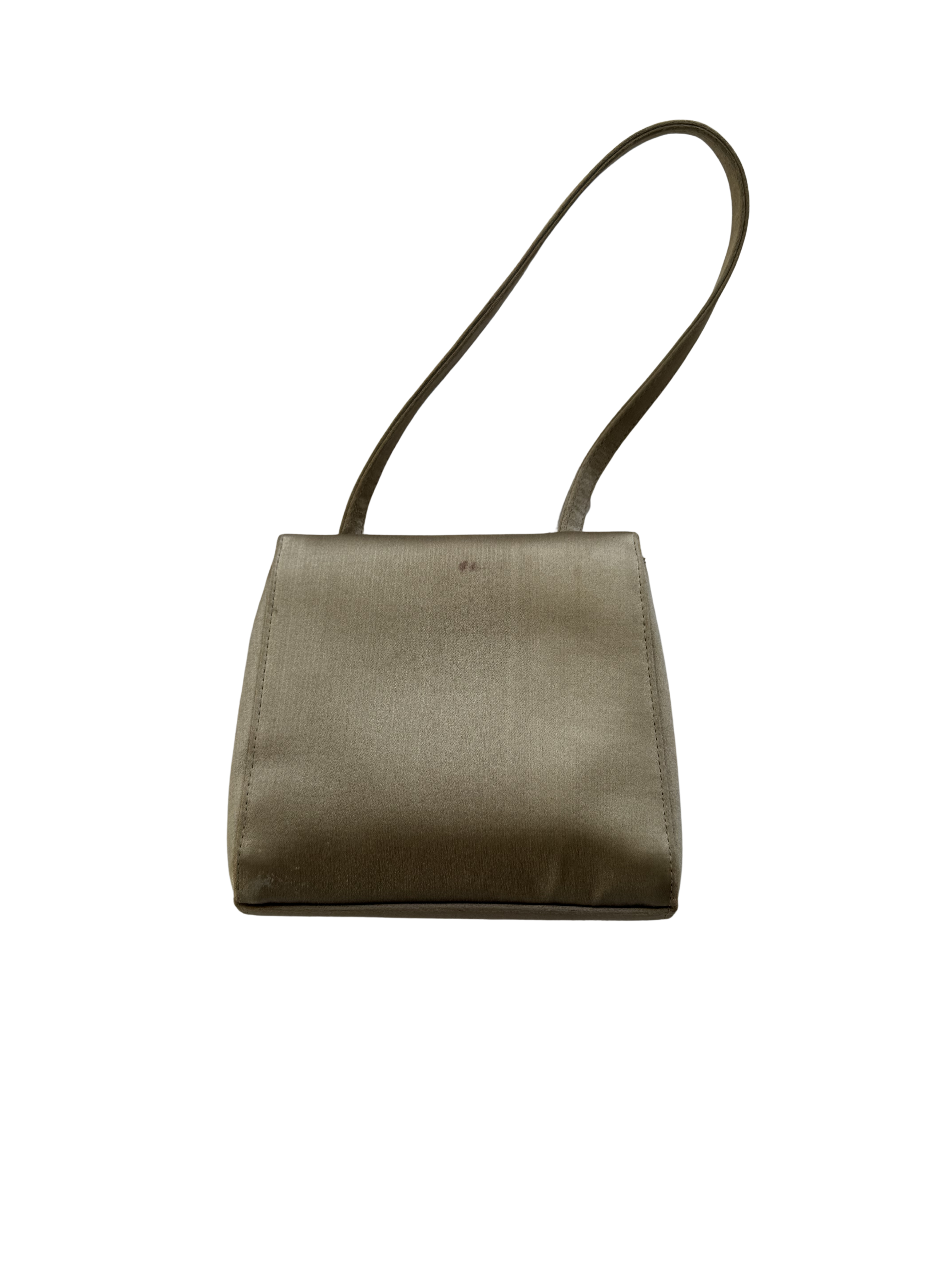 Chanel Silk Rhinestone Camelia Evening Bag