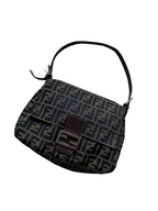 Vintage Fendi Zucca Mamma Baguette Bag